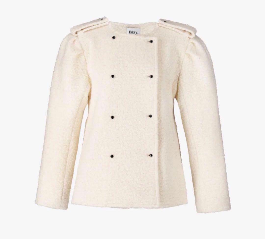 ⚠️正規品:BIBIY MEGAN LAME JACKET Bibiy MEGAN LAME JACKET アイボリー ジャケット｜Yahoo!フリマ（旧
