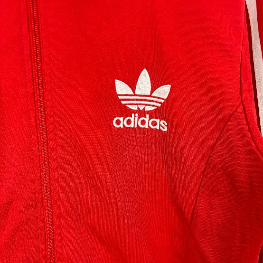 adidas アディダス トラックジャケット ファイヤーバード レッド XL 赤