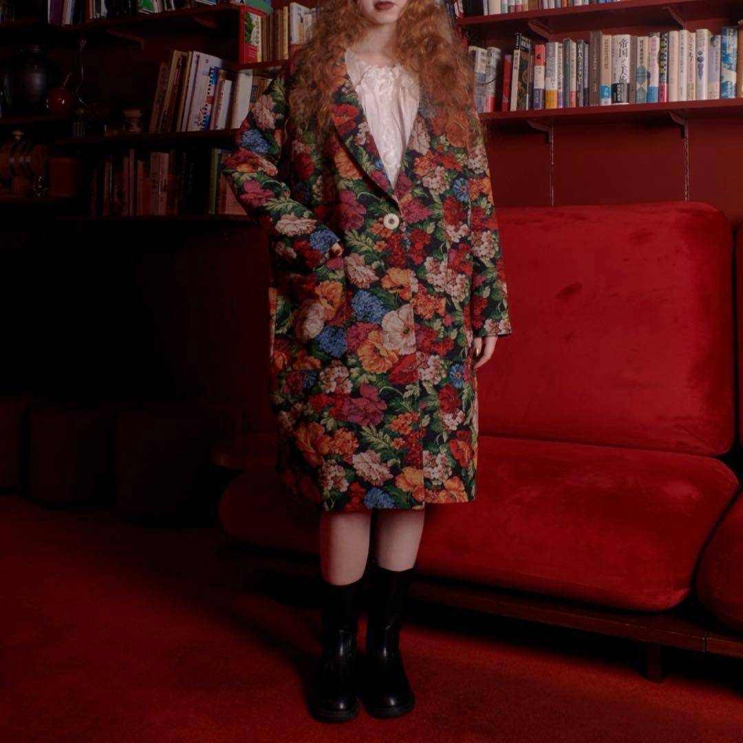 SALE本日まで★manana suerteゴブランチェスターコート【試着のみ】 manana suerte（マニャーナスエルテ） コート チェスターコート