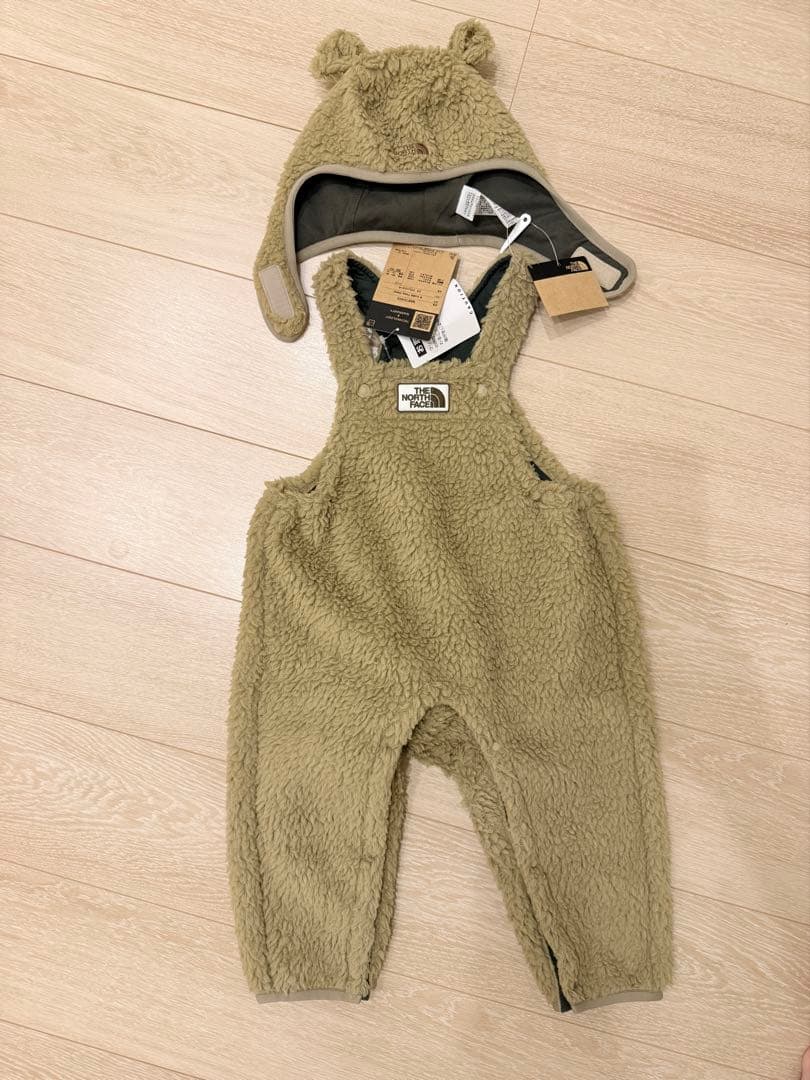THE NORTH FACE カドルフリースオーバーオール　キャップセット 楽天市場】ザ・ノース・フェイス オーバーオール ベビー カドル