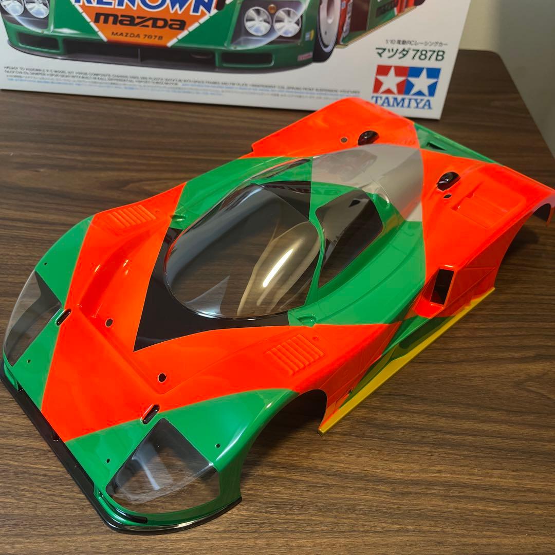 タミヤ 787B ボディ塗装済みセット タミヤ（TAMIYA） タミヤアフター/19803551/マツダ787B クリアボディ