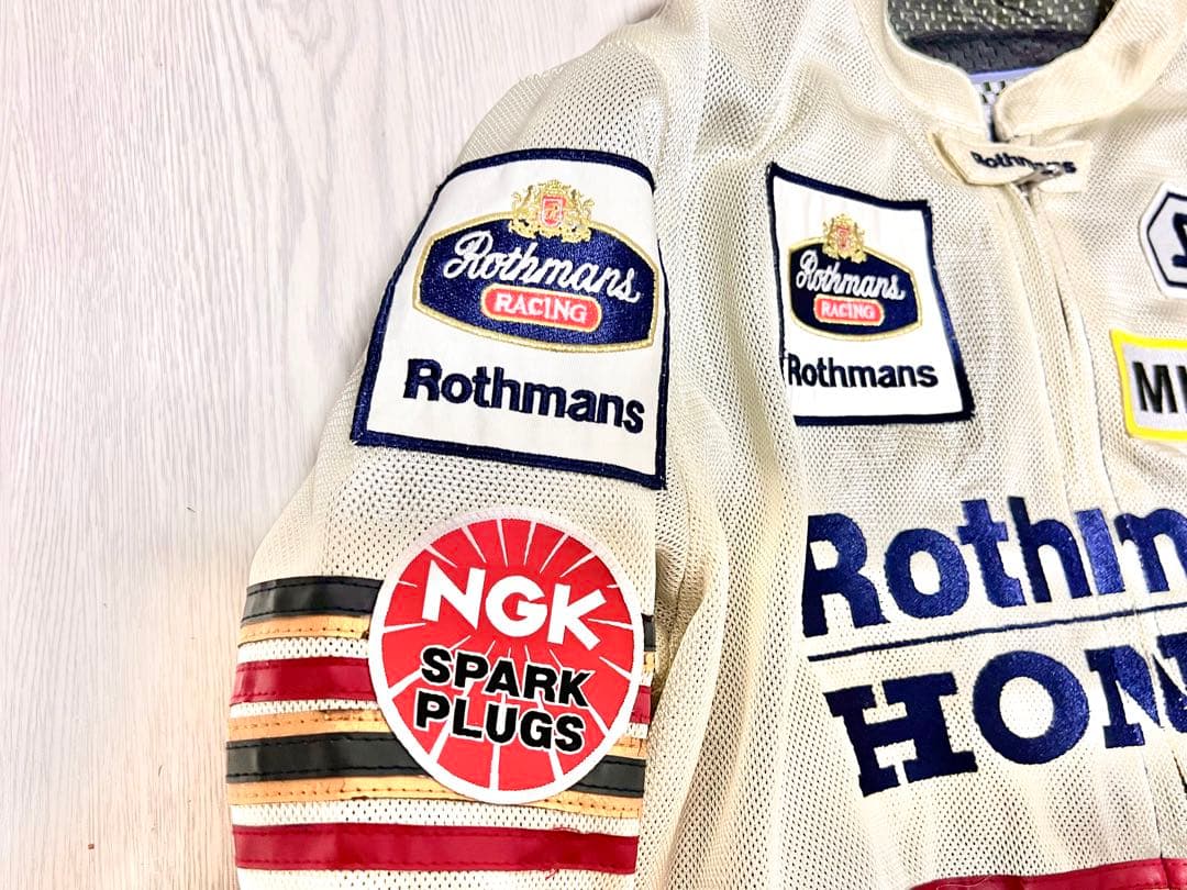 Rothmans Honda メッシュジャケット XL ロスマンズ バイク - メルカリ