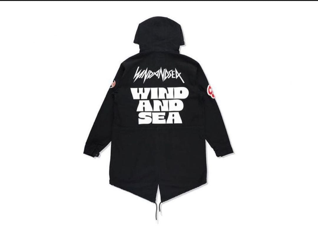 ジャケット・アウター WIND AND SEA Band Field Parka \"Black\"