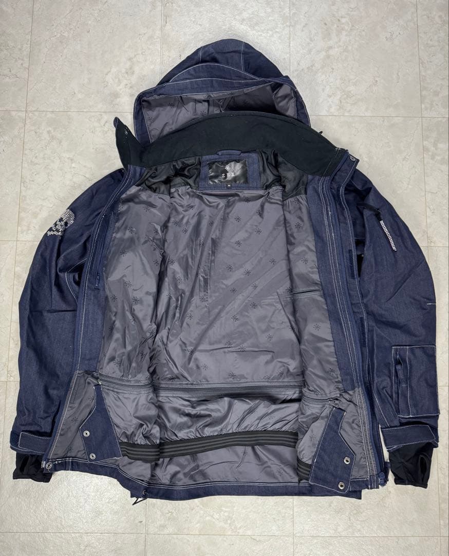 ZEXスワロフスキー】⭐️激レア 上衣M・下L スノーボードウェアセット