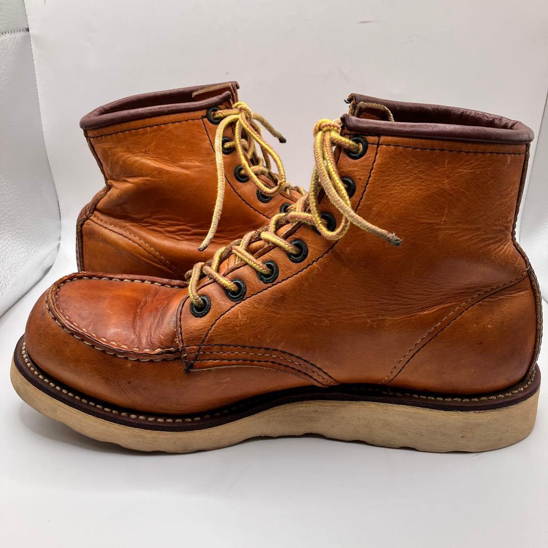 ☆美品☆ 98年製刺繍縦羽タグRed Wing 875 US 6.5E