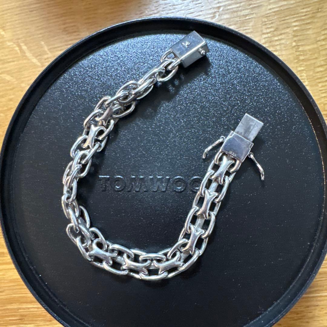 TOMWOOD Vintage Braceletシルバー7inch約18.5cm Amazon.co.jp: [トムウッド] TOMWOOD Vintage Bracelet 7.7 inch