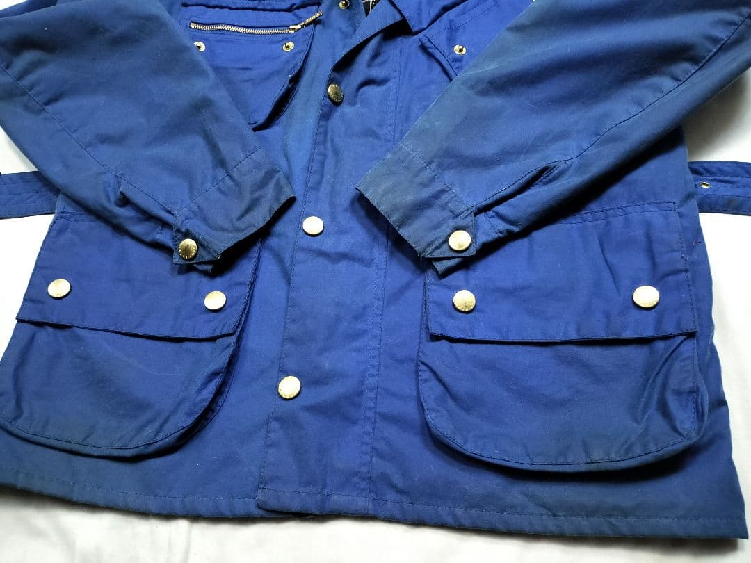 00s Barbour international コバルトブルー M - メルカリ