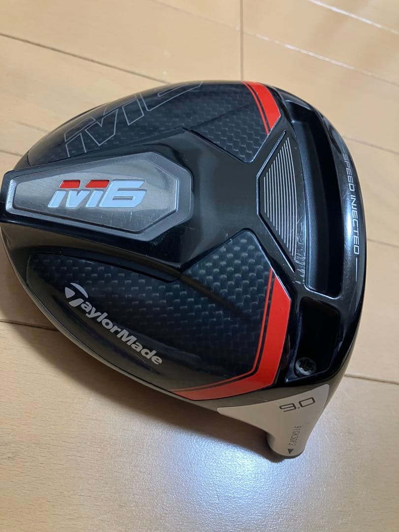 TaylorMade M6 ドライバー 9度 ヘッド(ヘッドカバー付き) - メルカリ