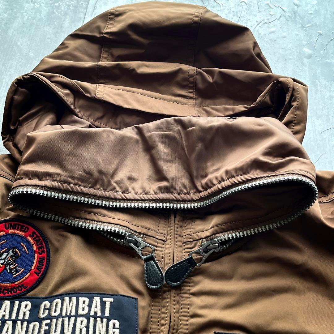 AVIREX カスタム CWU 45P トップガン フライトジャケット MA1 - メルカリ