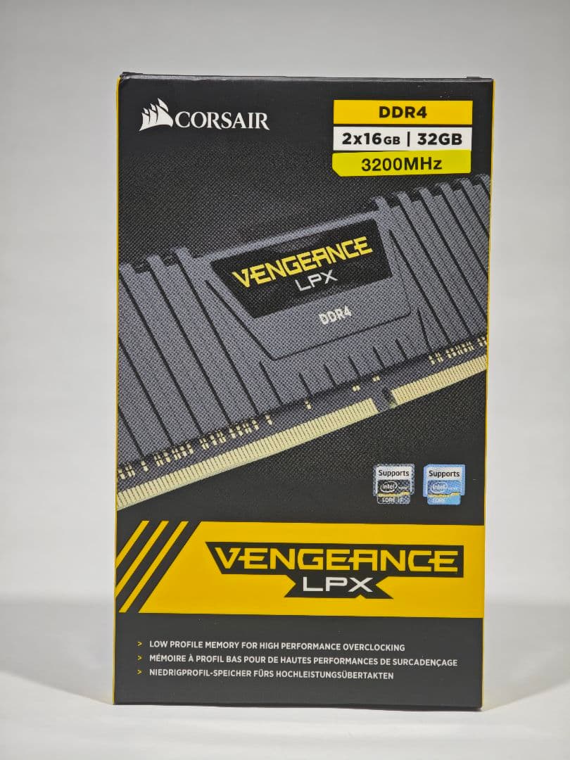 メモリー Corsair Vengeance LPX DDR4 32GB 3200MHz CORSAIR VENGEANCE LPX 32GB (1 x 32GB) DDR4 2666 (PC4-21300) C16