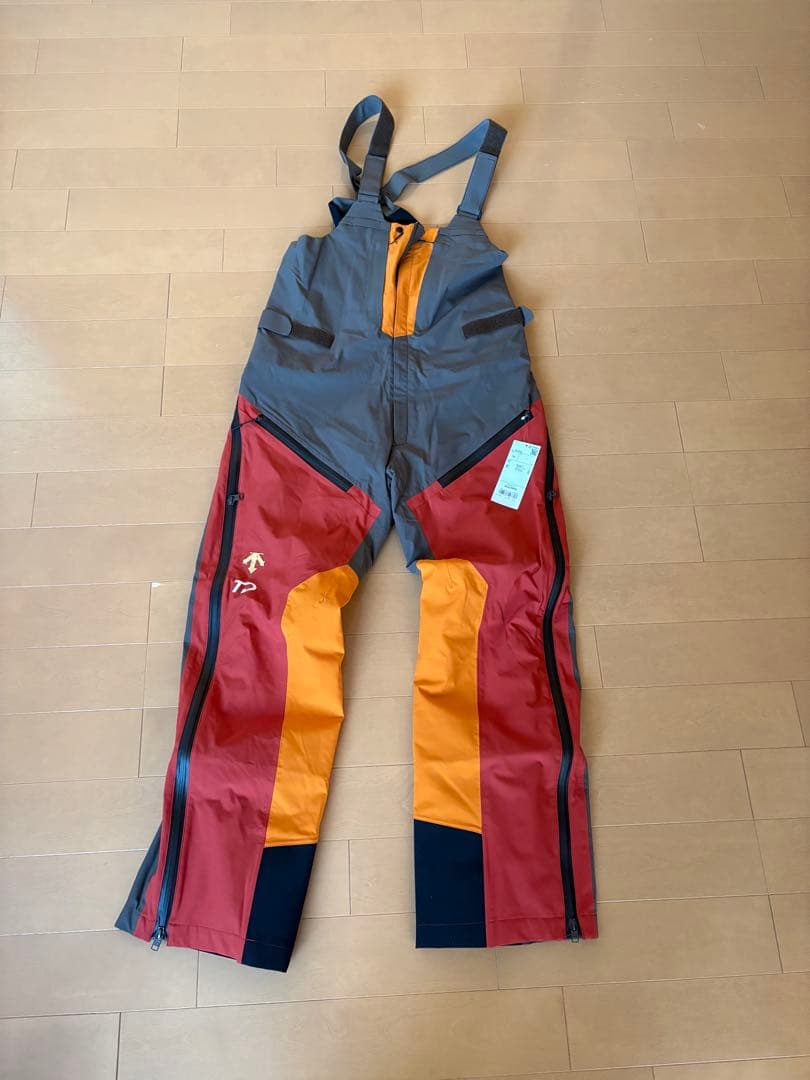 サスペンダー付きスキーウェア ポンタぺス（PONTAPES） スキーウェア メンズ レディース パンツ単品