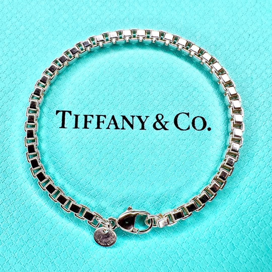 【極美品】約19.5cm ティファニー ベネチアン ブレスレットSV925 楽天市場】【ジュエリー】TIFFANY&Co. ティファニー ベネチアン ブレス