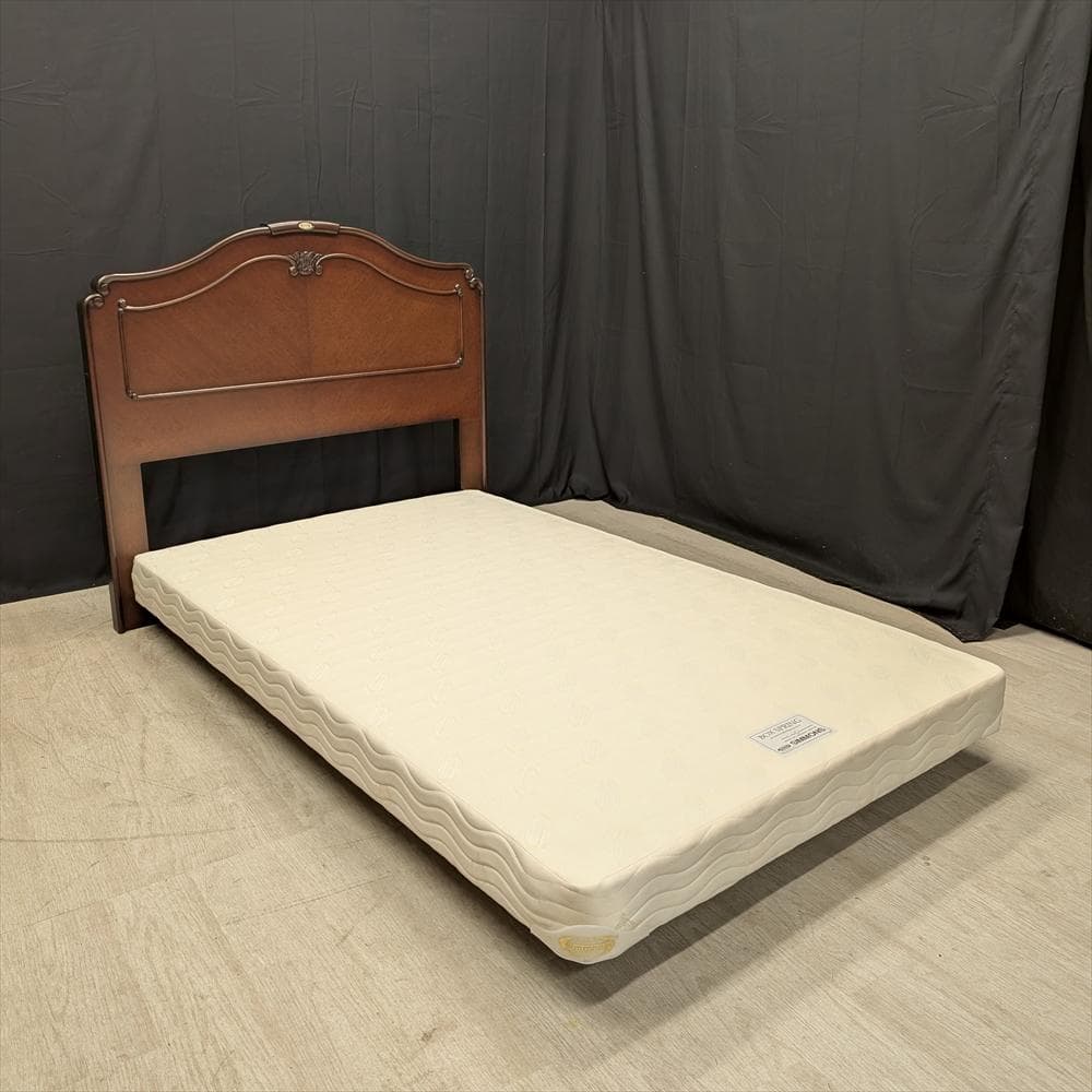 展示品　シモンズ　セミダブル　ベッドフレーム　ヘッドボード　ボトムクッション 楽天市場】【最大2000円OFFクーポン！4日20:00-11日1:59】ベッド