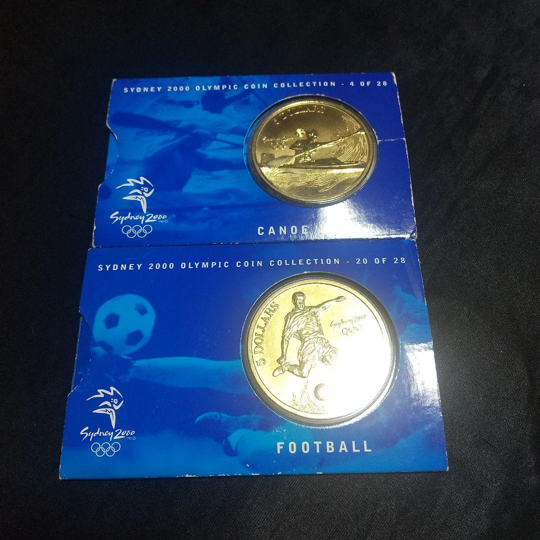 シドニーオリンピック記念5ドル 2枚セット - メルカリ