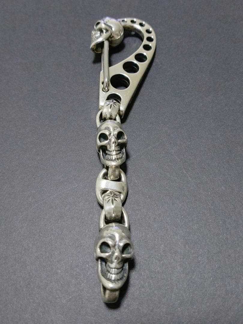 ビルウォールレザー_スカルキーチェーン 楽天市場】【BWL】Bill Wall Leather ビルウォールレザーVINTAGE SKULL