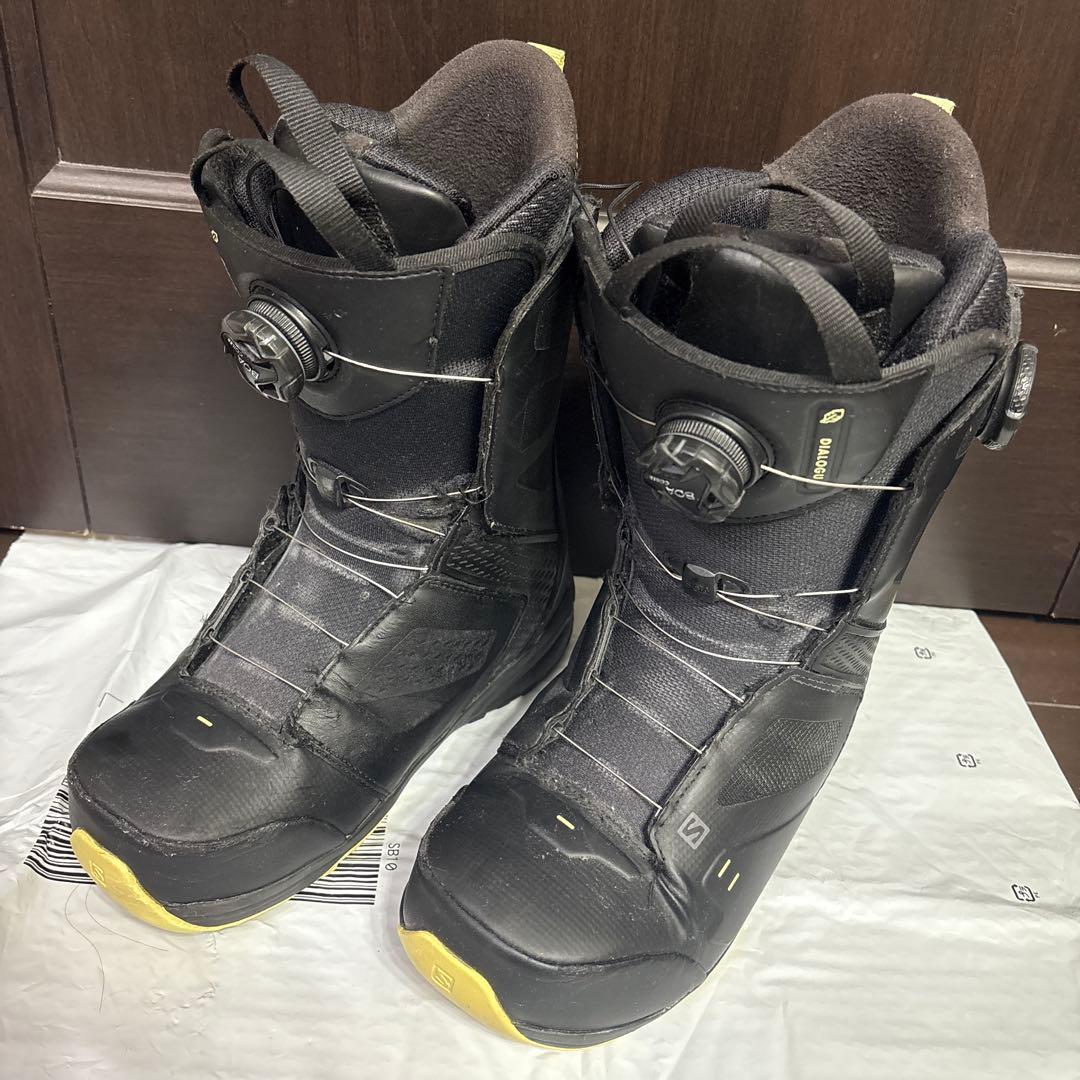 Salomon スノーボードブーツ Dialogu wide fit Salomon 『 DIALOGUE DUAL BOA WIDE 』 24-25 snowboard スノーボード