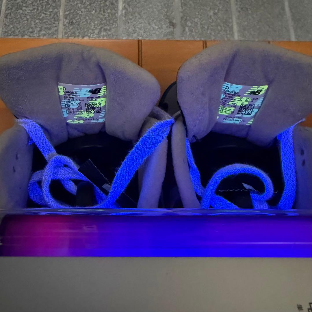 靴 New Balance U992BK (25.5cm / US7.5)