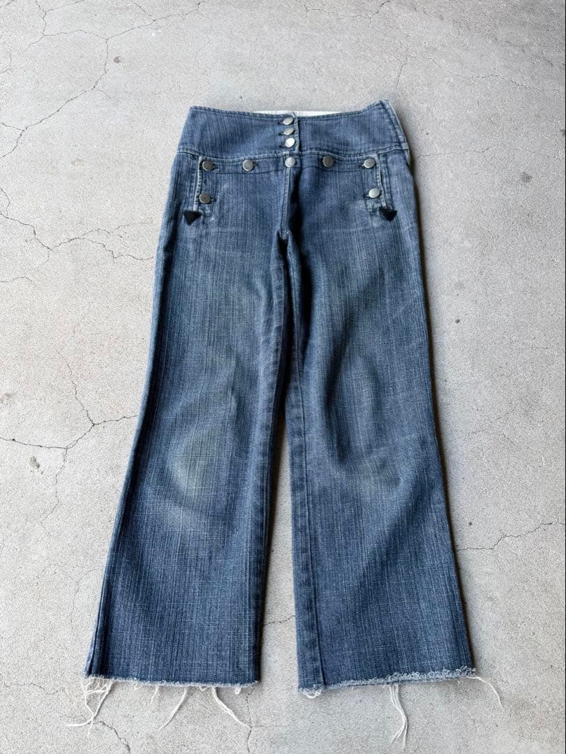 パンツ hussein chalayan Archive Layered Jeans BEAMS（ビームス）【別注】De-void* × FUTURE ARCHIVE / Baggy Denim