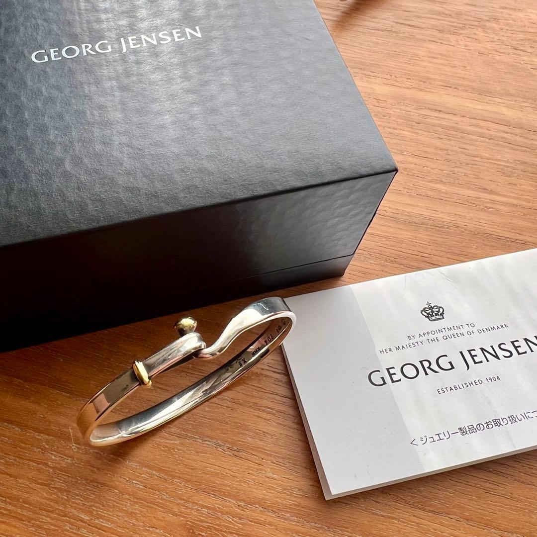 箱付ジョージジェンセン TORUN バングル 18K × シルバー925 XS 箱付ジョージジェンセン TORUN バングル 18K × シルバー925 XS - メルカリ