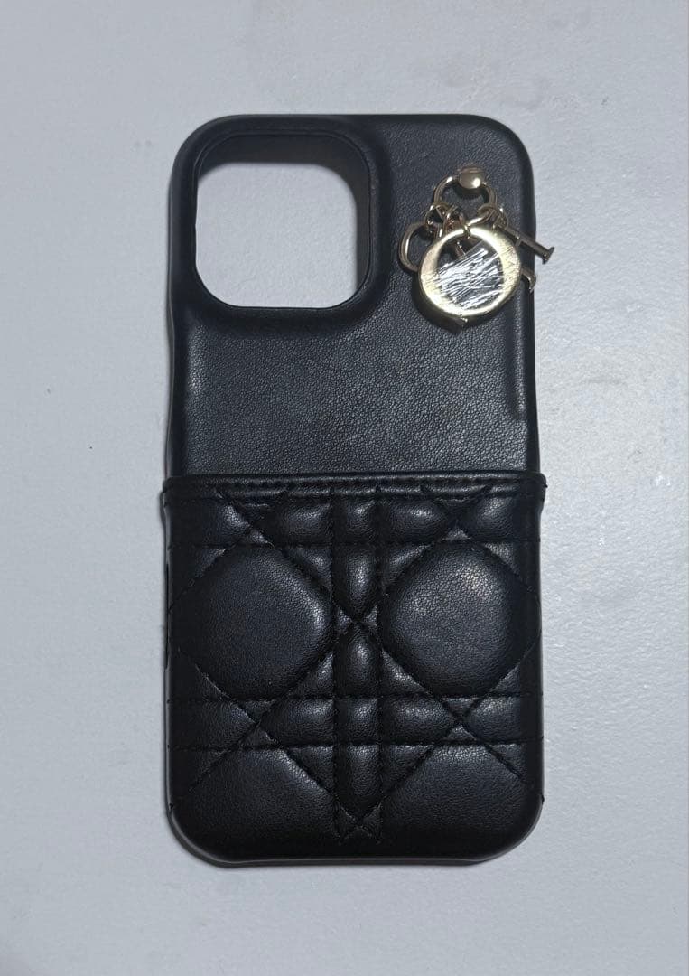 Dior iPhoneケース iPhone16promax 黒 dior風 iphone16/16promax/15/15pro ケース ベルト付き おしゃれ