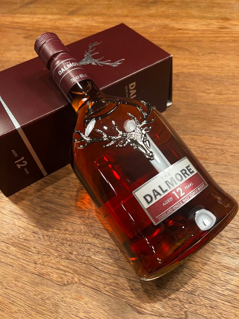 新品未開封★ダルモア 12年 700ml 箱入り ダルモア 12年 700ml シングルモルト ウイスキー 40度 並行輸入品 箱付