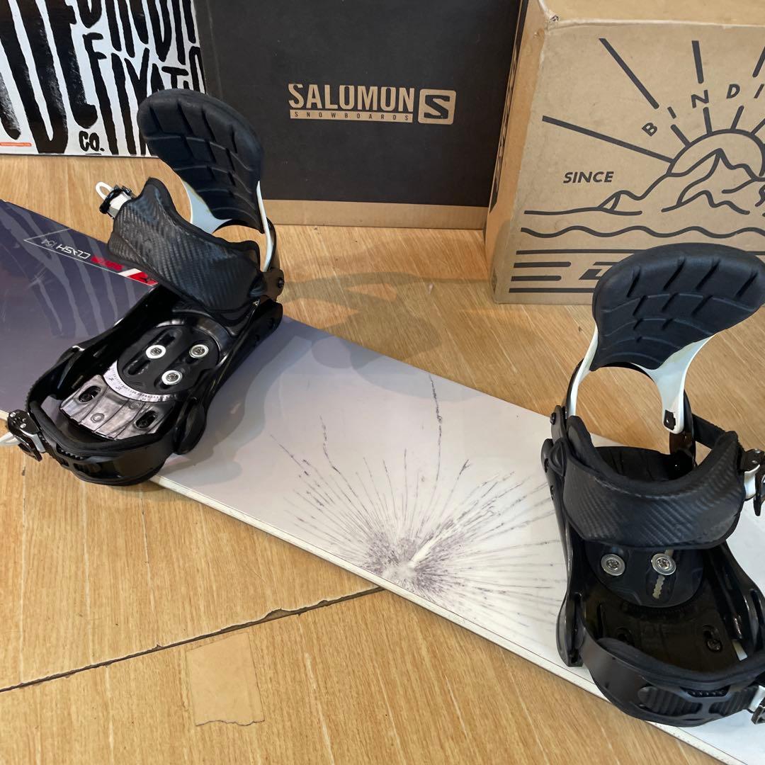 BURTON バートンスノーボードセット CLASH154㎝ バインディング付