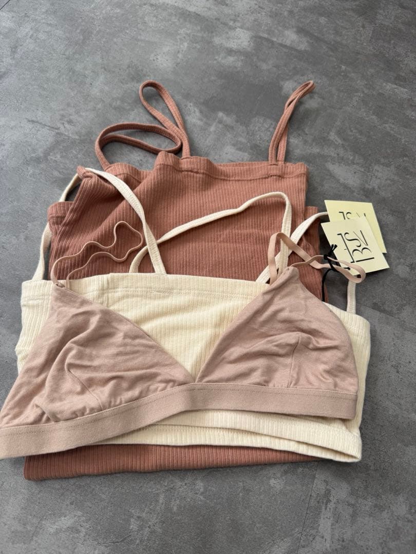 BASERANGE ベースレンジ　NIDA キャミ　3点セット レディース】NIDA TANK | Baserange(ベースレンジ) / トップス