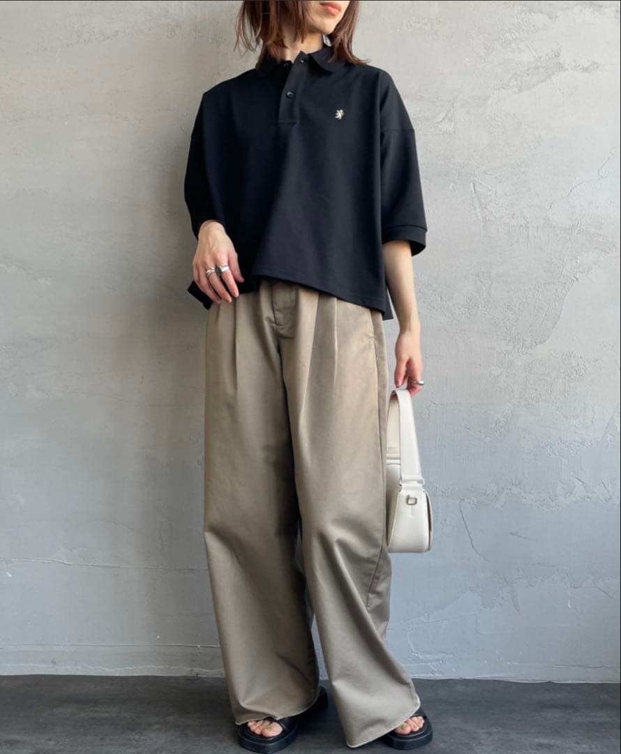 ネット完売】ジムフレックス ポロカラードルマンスリーブ プルオーバー