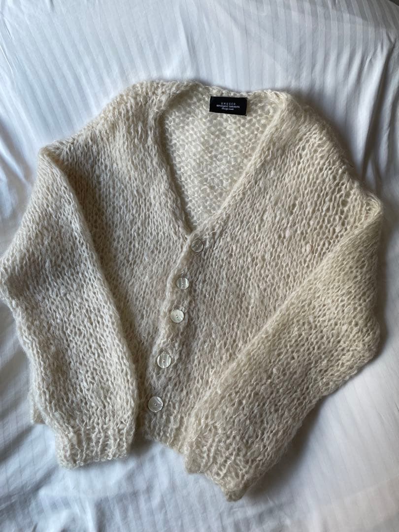 UNUSED(アンユーズド)Mohair knit cardigan Mohair knit cardigan | UNUSED(アンユーズド) / トップス