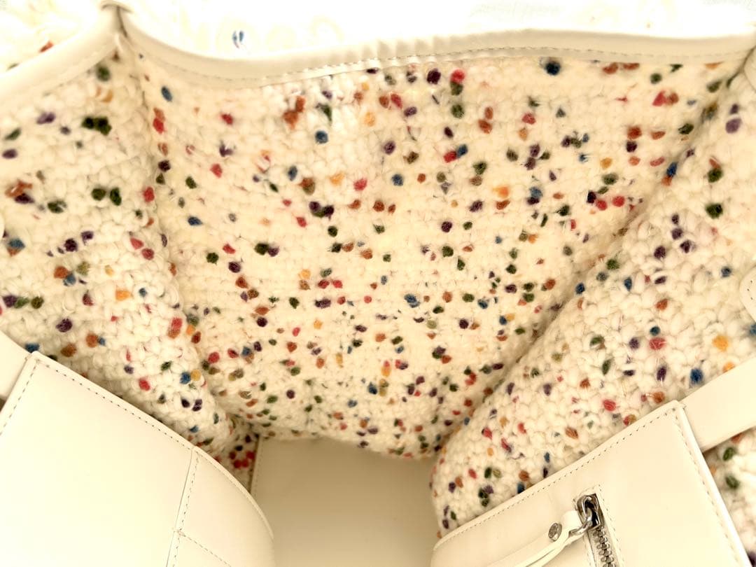 廃版/レア】GIANNI CHIARINI トートバッグ 毛糸素材 - メルカリ