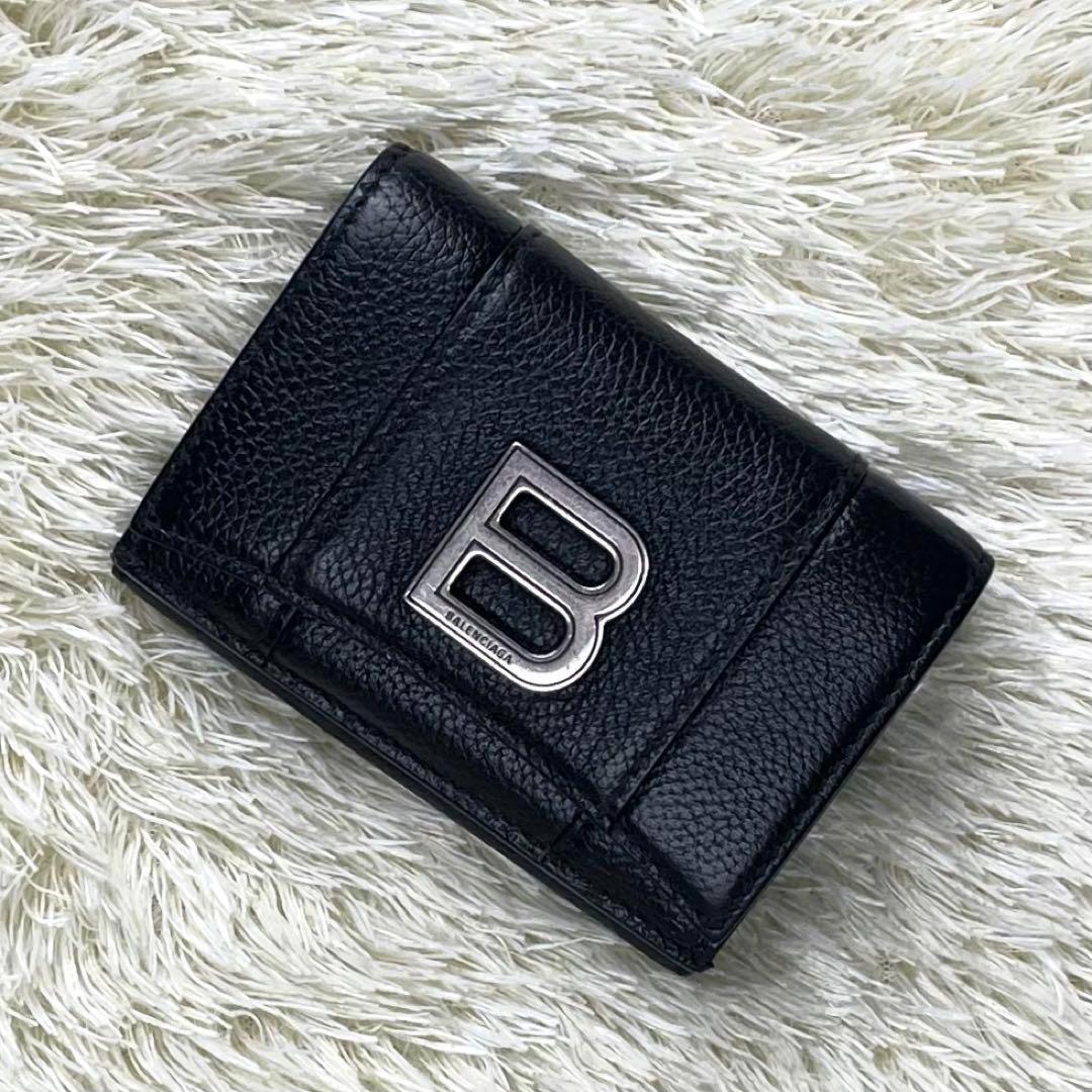 BALENCIAGA Bロゴ 三つ折り財布 - メルカリ