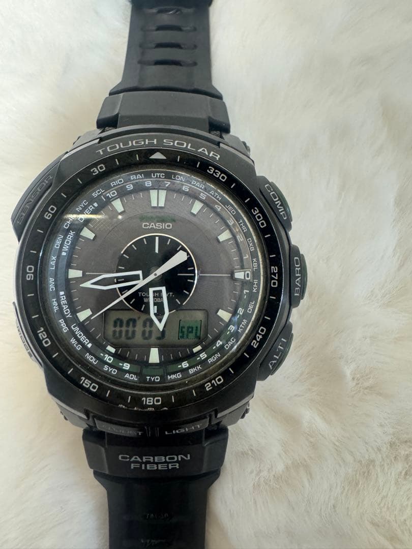 CASIO PROTRECK PRW-S5100 カシオ　タフソーラー　腕時計 楽天市場】【抽選で最大10000ptバック！5日限定！】【選べる