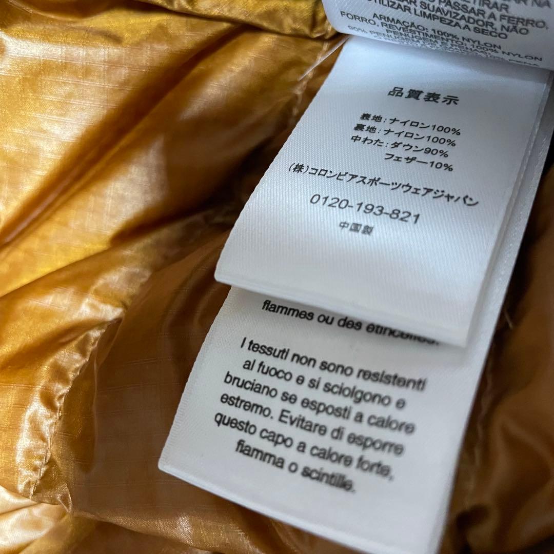 希少 コロンビア クレイターレイク アルパインダウンパーカ パフダウン