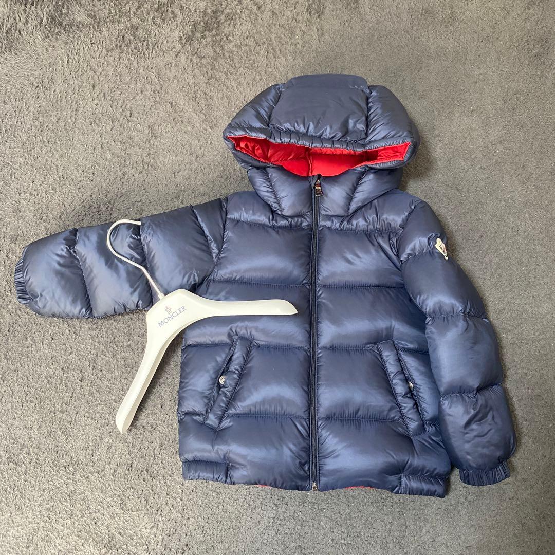 モンクレール キッズ ダウンジャケット 90サイズ　ネイビー 楽天市場】モンクレール ダウンジャケット ベビー キッズ FALZEM