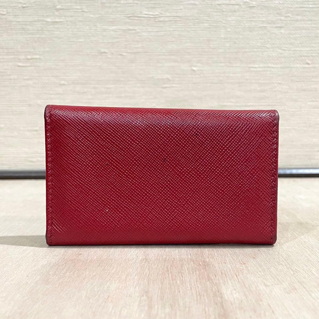 PRADA プラダ キーケース サフィアーノ 6連 - メルカリ