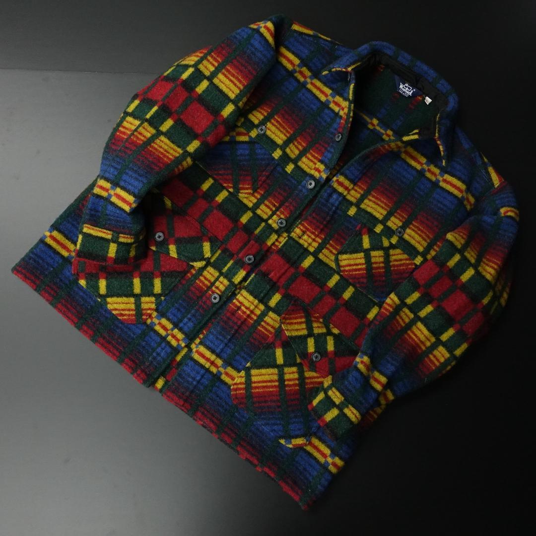 WOOLRICH ウールリッチ ウールジャケット マッキーノ 紺タグ USA製