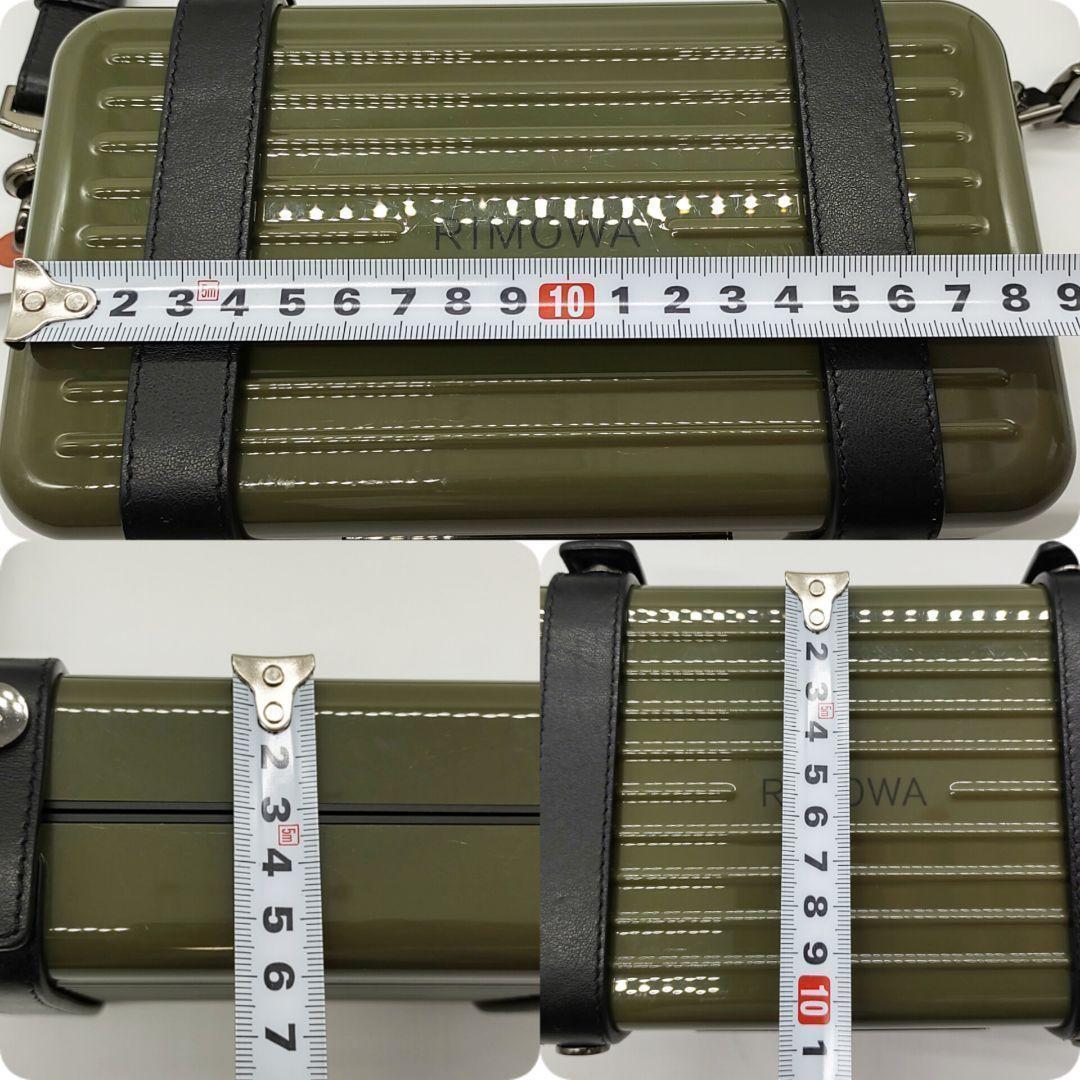 リモア RIMOWA パーソナル アルミニウム ショルダーバッグ クロス