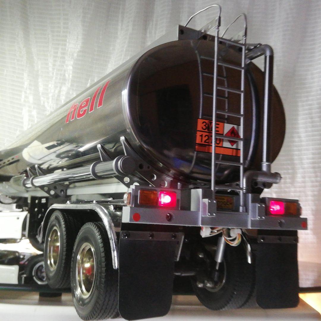 タミヤ 1/14トレーラートラック用 フューエルタンク トレーラー LED電飾 1/14RC トレーラートラック用 フューエルタンク トレーラー [56333