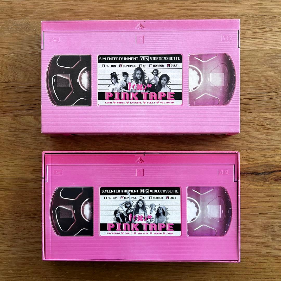 希少・未使用に近い】f(x) PINK TAPE ○ソルリちゃんトレカ付き - メルカリ