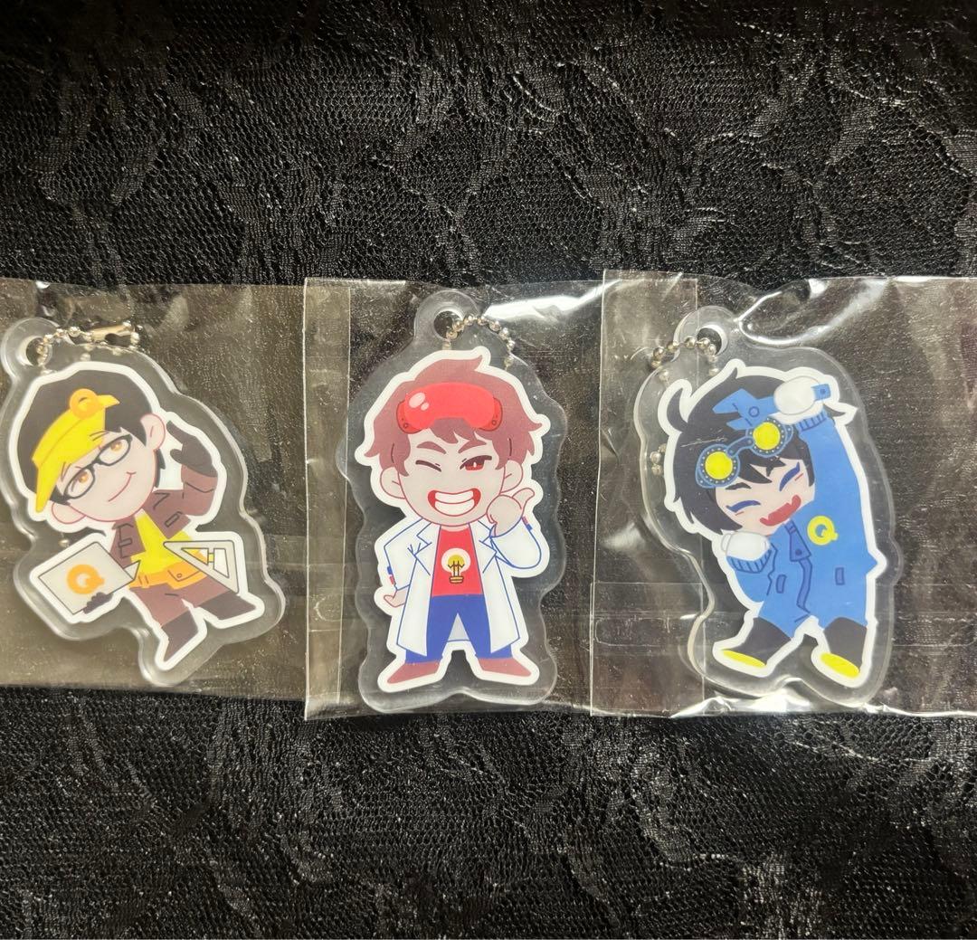 QuizKnock TDC アクリルキーホルダー 3点 - メルカリ