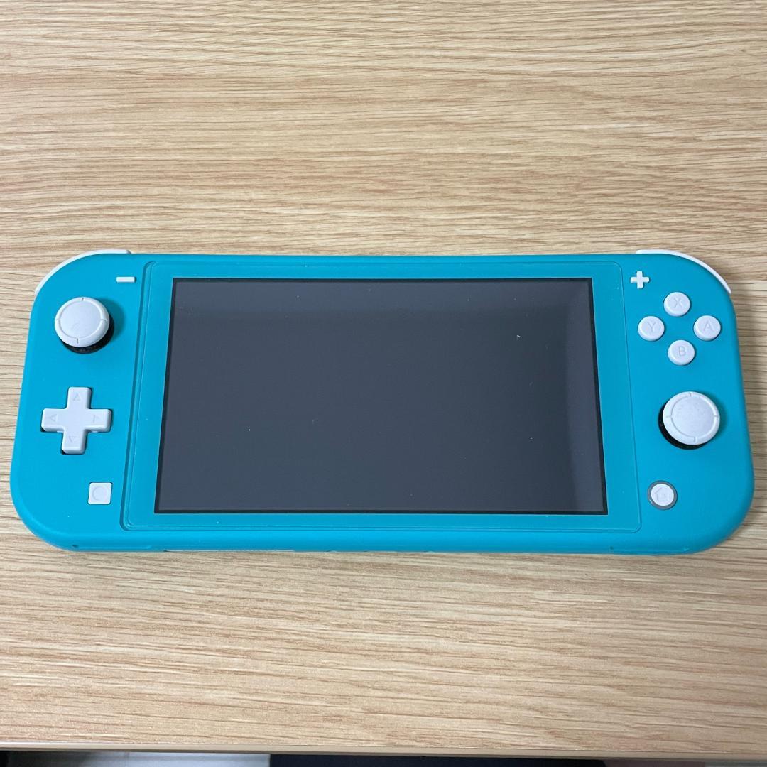 【美品】Nintendo Switch Lite ターコイズ 本体 電源・箱付き 任天堂 Nintendo Switch Lite ターコイズ Nintendo Switch Nintendo