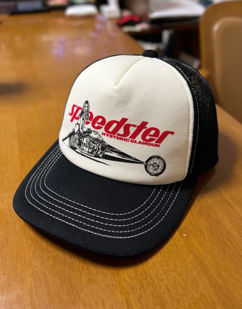 ヒステリックグラマーhysteric glamour speedstarキャップ HYSTERIC GLAMOUR Speedster Mesh Cap 