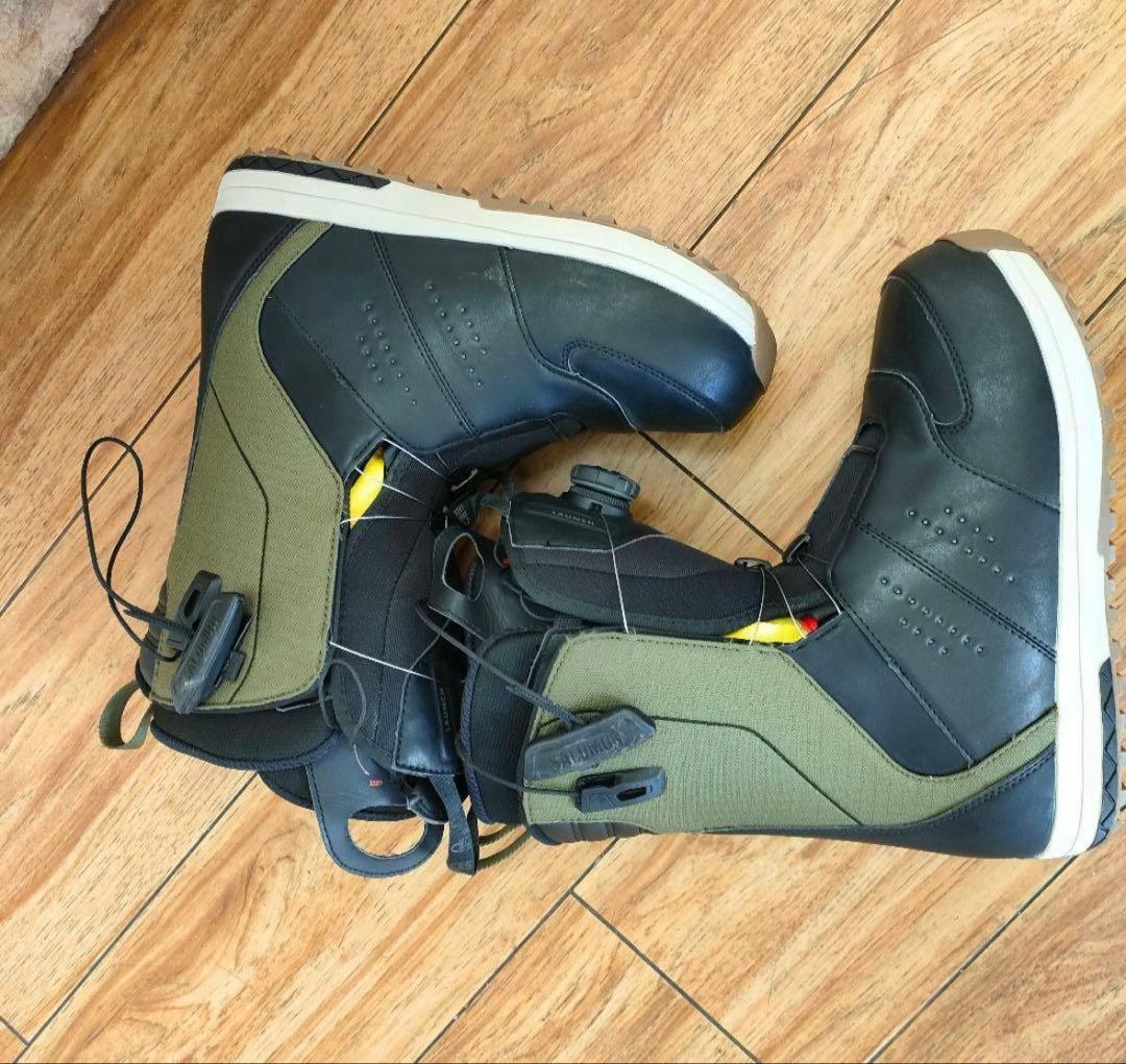 美品 SALOMON LAUNCH BOA SJ スノボ ブーツ 26.5cm