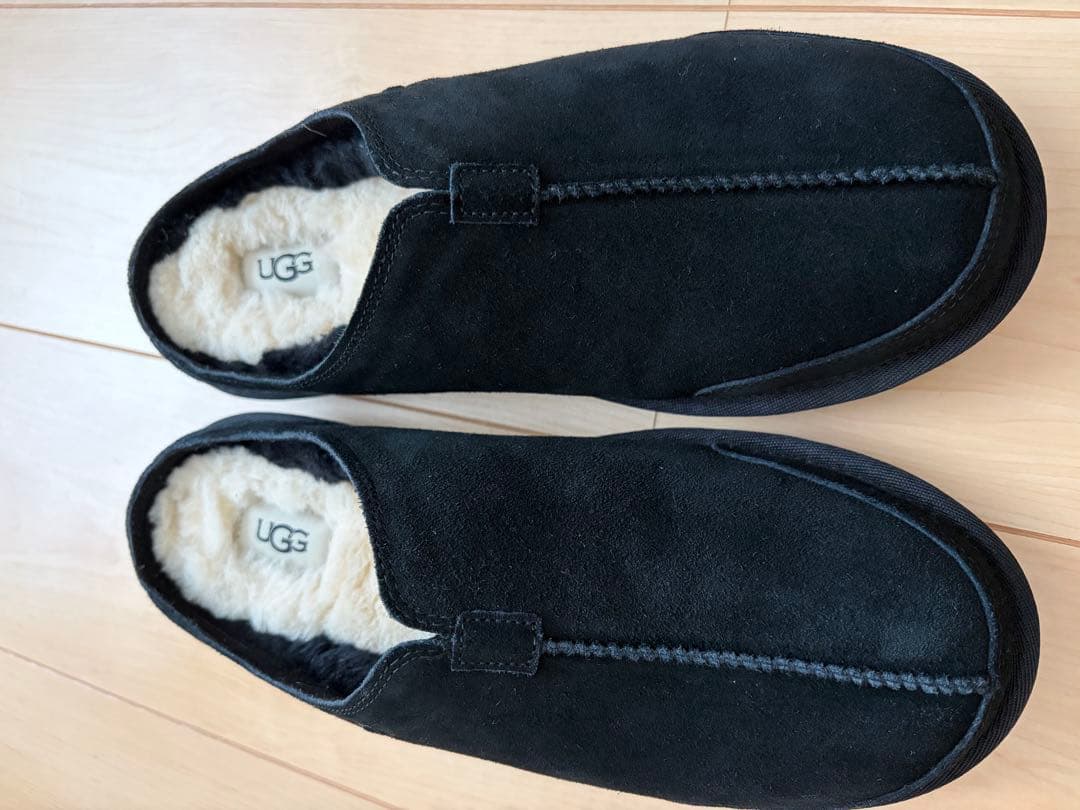 新品＊UGG マークマンMARCMAN ブラック 27cm スリッポン
