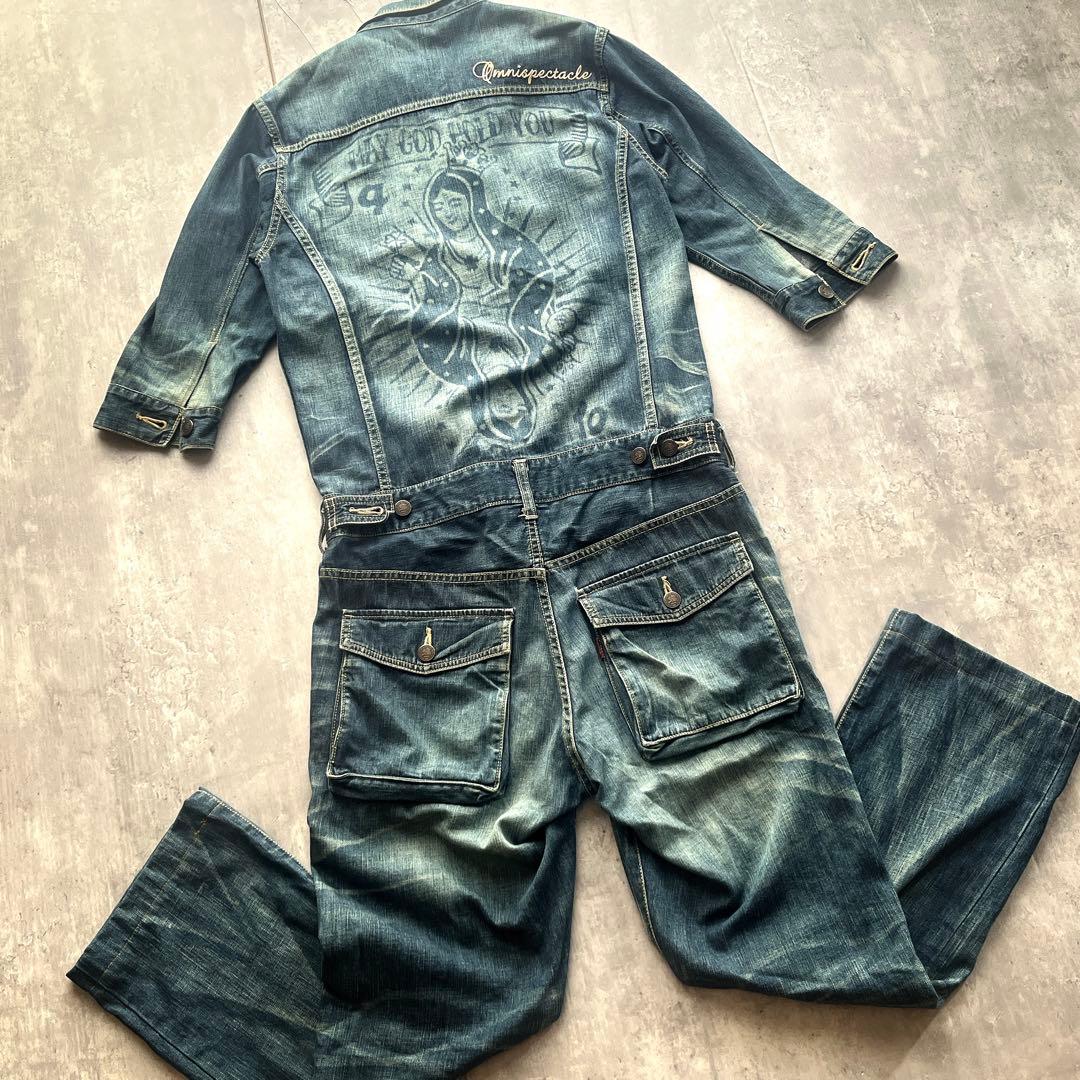 超希少品　グラム マリア　インディゴ デニム　オールインワン つなぎ　ステッチ 楽天市場】【Dickies】83294 インディゴ ビブ オーバーオール Indigo