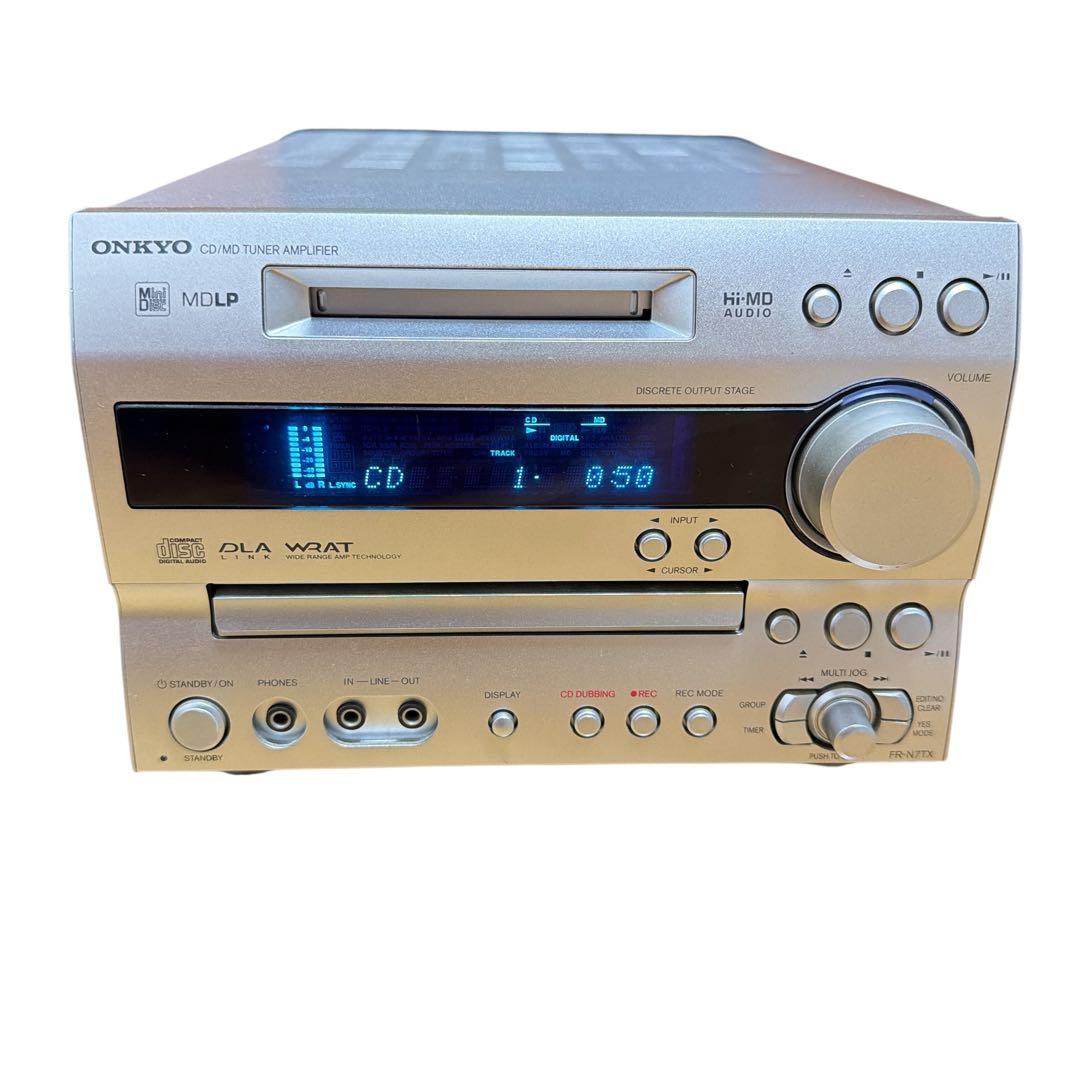 ONKYO FR-N7TX X-N7TX CD/MDコンポ スピーカー付 動作品 - メルカリ