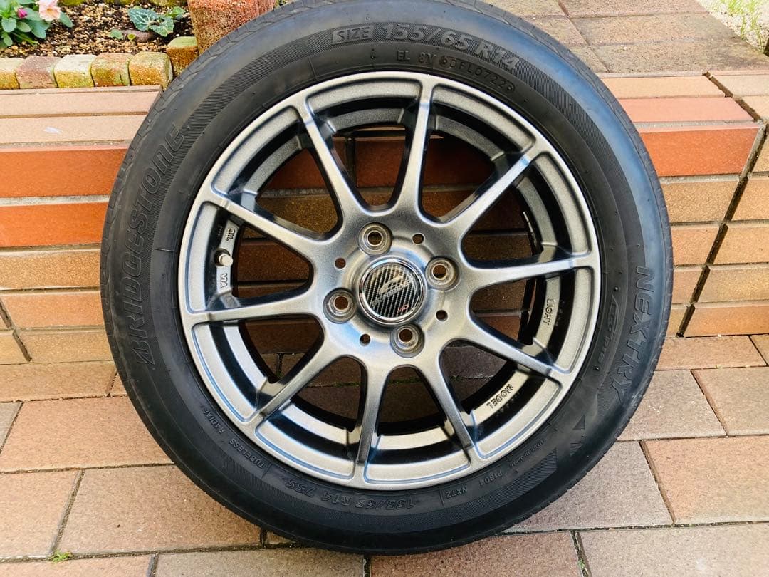 軽自動車用アルミホイール4本 HOT STUFF（ホットスタッフ） 16インチ アルミホイール 4穴100