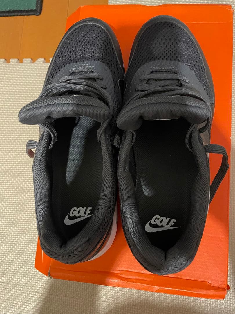 【値引】Nike Air Max ゴルフシューズ 黒 26.0cm