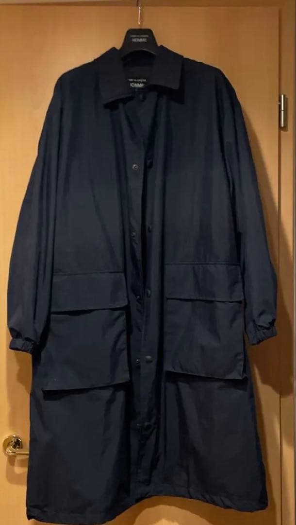 極美品COMM de GARCONS HOMME タイプライター コートNAVY コム デ ギャルソン・オム (COMME des GARCONS HOMME) | メンズ通販 MARK