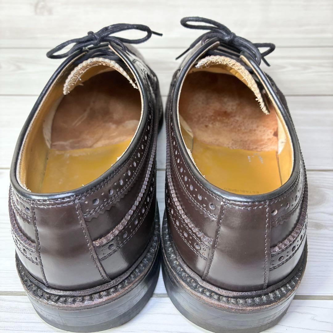 1264【美品】REGAL リーガル 2589 ウイングチップ レザー 茶 25 - メルカリ